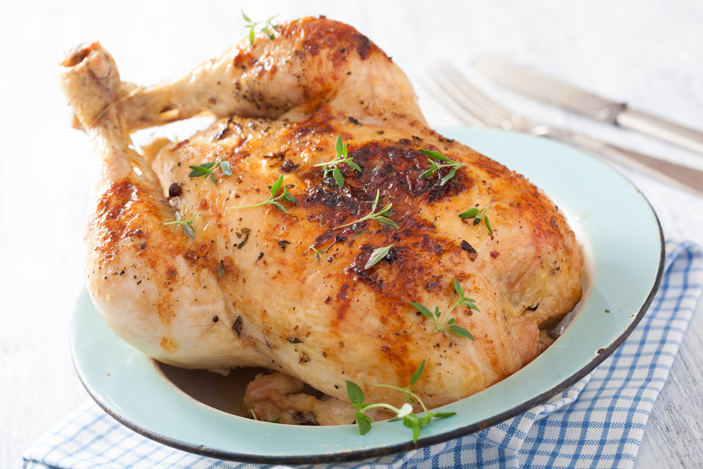 Roast-Chicken-with-Pepper-and-Thyme
